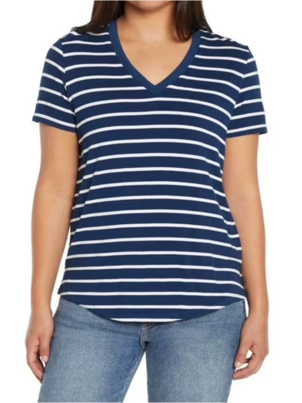 Gap Women's Short Sleeve V-Neck T-Shirt